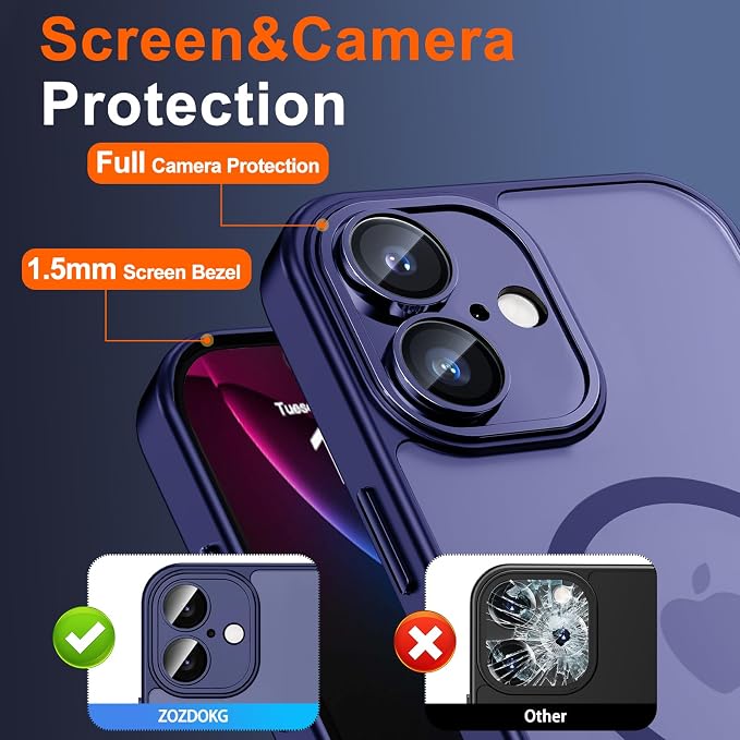 for iPhone 16 Case with Privacy Screen Protector and Camera Protection - Image 6