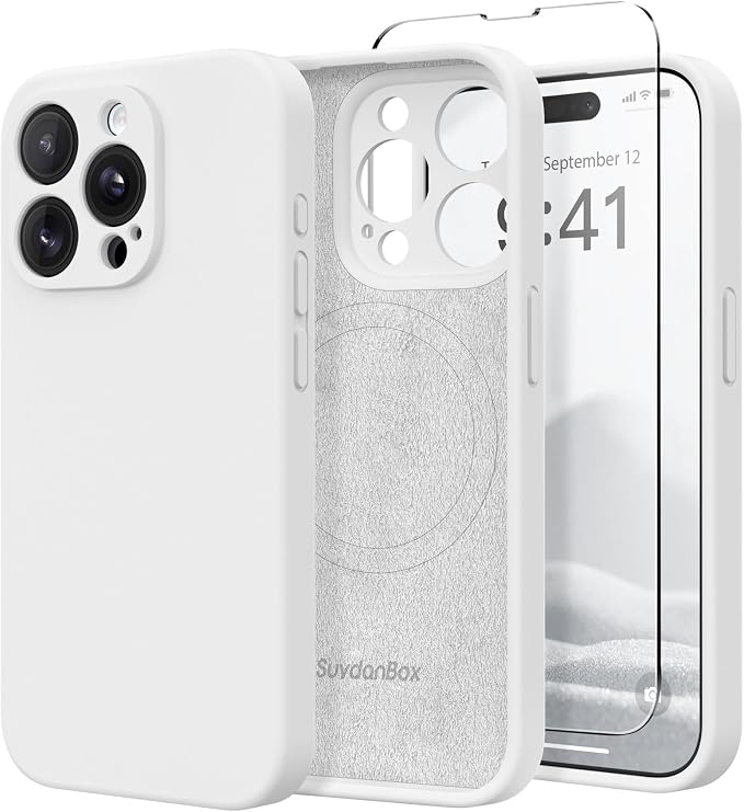 Magnetic for iPhone 12 Pro Max Case, Compatible by SUYDANBOX