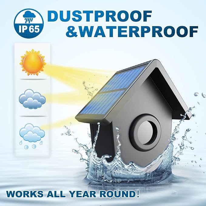 HTZSAFE 1/2 Mile Long Range Solar Driveway Alarm - Image 4
