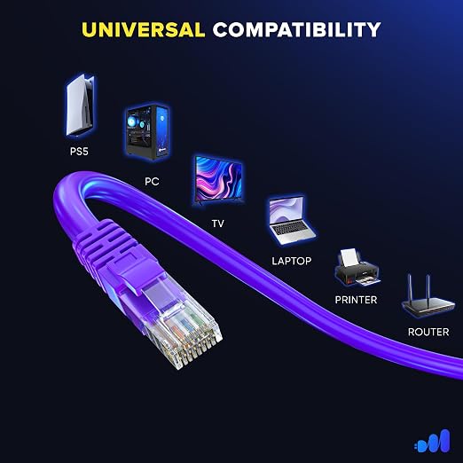 Maximm Cat 6 Ethernet Cable 2 ft - Image 6