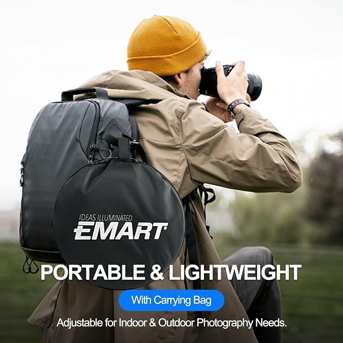 EMART 24'' x 36'' 5 in 1 Photo Collapsible Photography Reflector - Image 6