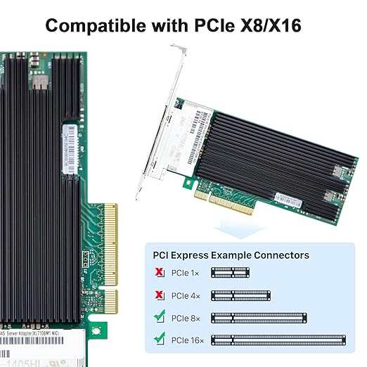 10Gtek XL710-T4 CNA, 4 Ports 10GBase-T NIC，Assembly by Intel XL710BM1 Controller - Image 4