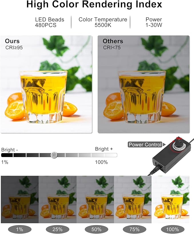 PULUZ Photo Studio Light Box 16'' x 16'' x 16'' Portable Foldable Photo Tent - Image 5