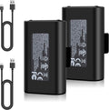 2 Pack Rechargeable Battery Compatible by DFTIM