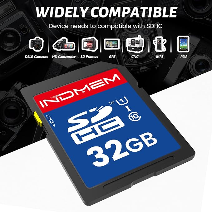 SD Card 32GB, High Speed Full HD Video Recording Secure Digital Cards - Image 7