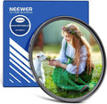 NEEWER 82mm Black Diffusion 1/8 Filter by Neewer