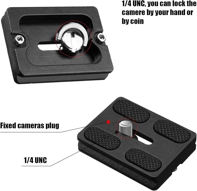 Frienda 2 Pieces Metal Quick Release Plate - Image 3
