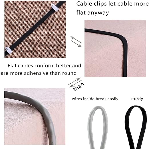 Jadaol Cat 8 Ethernet Cable 20 ft, 40Gbps 2000MHz Flat RJ45 S/FTP LAN Patch - Image 4