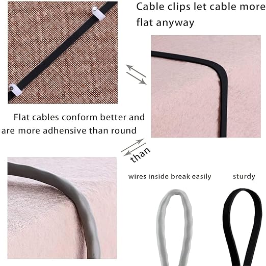 Jadaol Cat 8 Ethernet Cable 200ft, 40Gbps 2000MHz Flat S/FTP LAN Patch Cable - Image 4