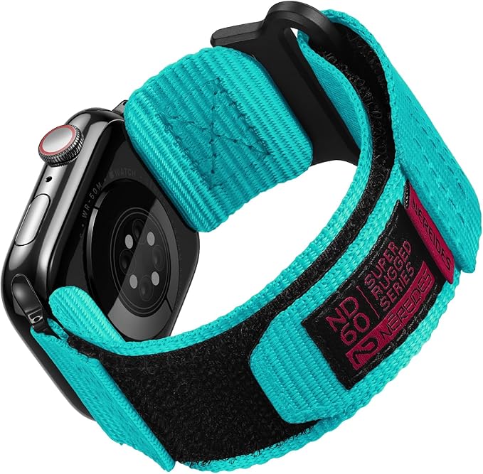 Nereides Compatible with Apple Watch Band Ultra 1/2, Nylon Sports Strap with by NEREIDES