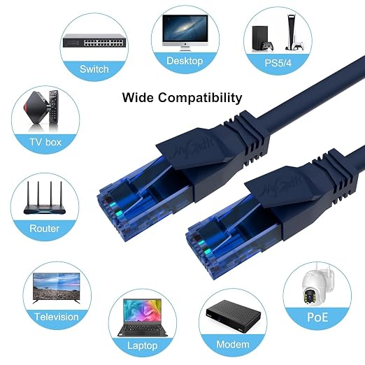 Cat6 Ethernet Cable 6FT, Snagless Short Cat 6 Patch Cord, RJ45 Pure Copper - Image 7