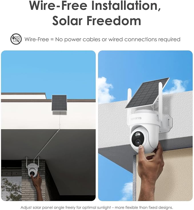 4K Security Cameras Wireless Outdoor, No Subscription, -15°F Cold, Ethernet - Image 12