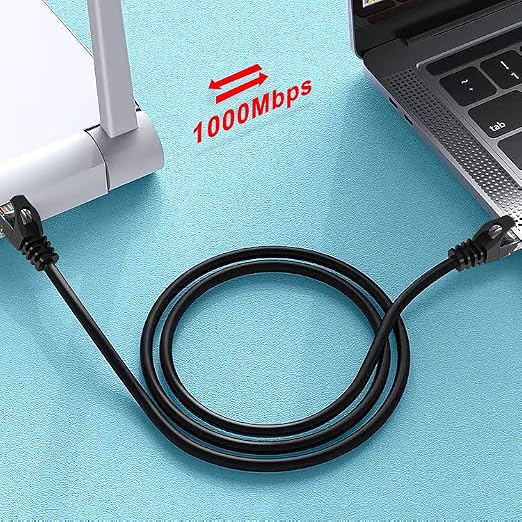 CAT6 Ethernet Cable 20FT 23AWG High Speed 500MHz 10Gbps Transmission Speed - Image 5