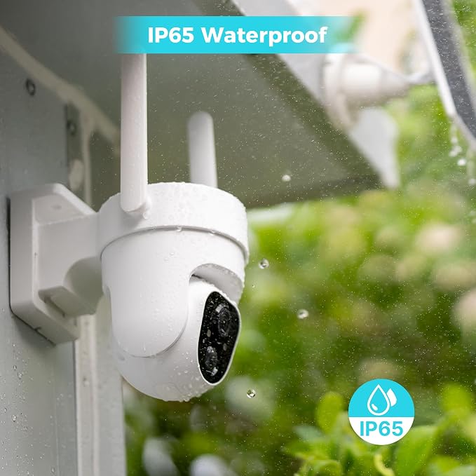 Vicohome CQ4 2K AI Solar Security Camera Wireless Outdoor, Battery Powered Cam - Image 9