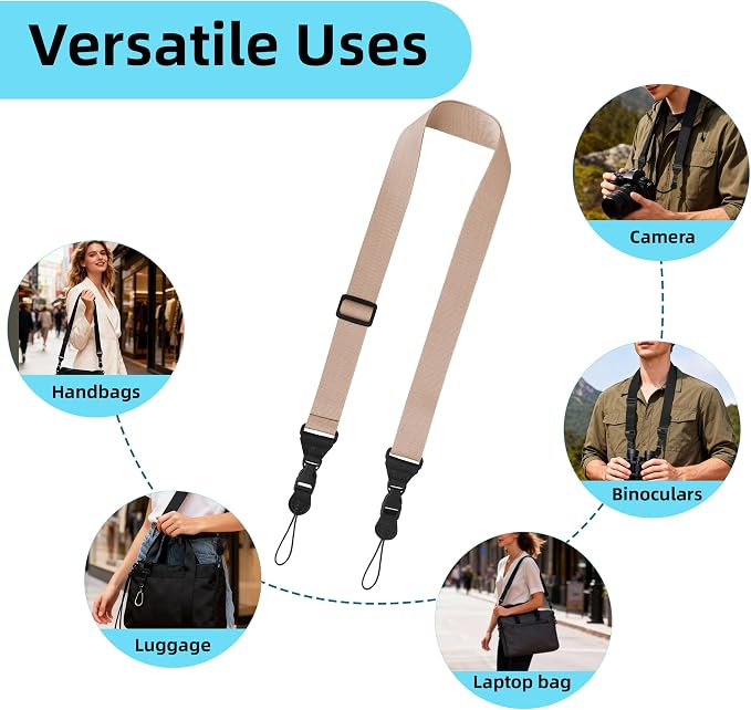 Adjustable Shoulder Strap:Comfortable iPad Strap Nylon Neck Lanyard - Image 8