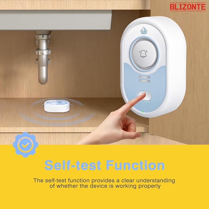 Water Leak Detector 8 Pack, 5-Year Battery Life, Water Alarm - Image 8
