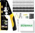 Cat7 RJ45 Crimping Tool, Ethernet Crimping Tool Kit by ZoeRax