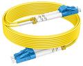 OS2 Fiber LC to LC Single Mode Fiber Patch Cables 30m, Options 7inch~1000ft by RamboCables