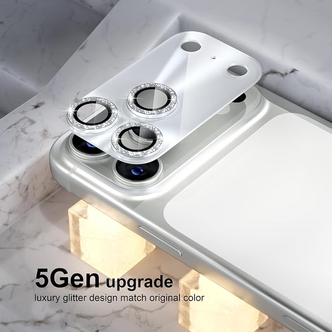 Choiche Compatible for iPhone 17 Pro Max Camera Lens Protector, Bling Camera - Image 7