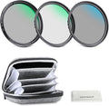 NEEWER 52mm UV/CPL/ND Lens Filter Kit by Neewer