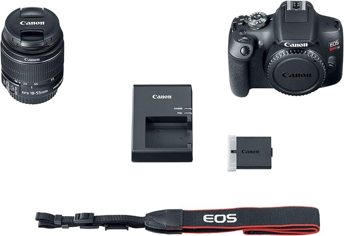 Canon EOS Rebel T7 DSLR Camera Bundle – EF-S 18-55mm Lens, 64GB Memory Card - Image 8