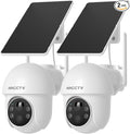 ARCCTV Solar Security Cameras Wireless Outdoor, 4MP 360° View Battery Powered by ARCCTVSecurity