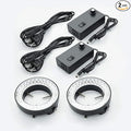 DEVMO 2 PCS 60-LED Adjustable Ring Light Illuminator Lamp by DEVMO