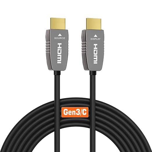 RUIPRO 8K HDMI 2.1b Fiber Optic Cable CL2 Rated 330 Feet 48Gbps 8K60Hz 4K120Hz by RUIPRO-ProfessionalQualityVideoandAudioYouCanSeeandHear