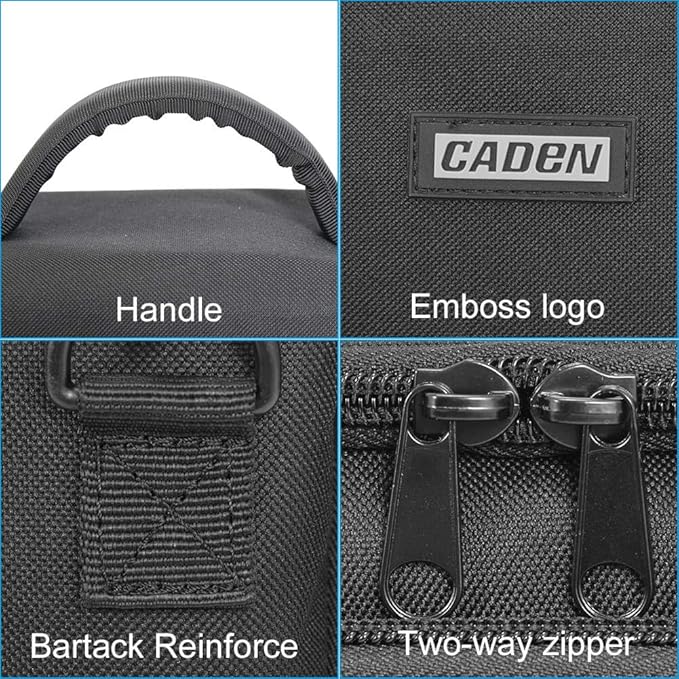 CADeN Compact Camera Shoulder Crossbody Bag Case Compatible - Image 6