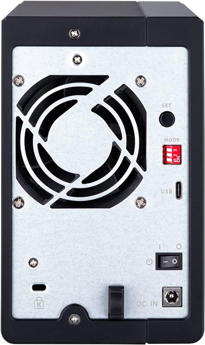 QNAP TR-002-A-US 2 Bay USB Type-C Direct Attached Storage - Image 2