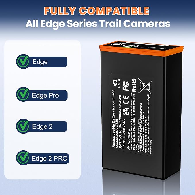 2-Pack 5000mAh Replacement Battery - Image 3