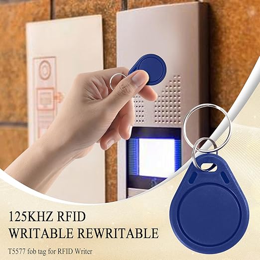 50pcs T5577 RFID Keyfobs 125kHz Writable T5577 Key Tags Proximity ID Card Token - Image 6