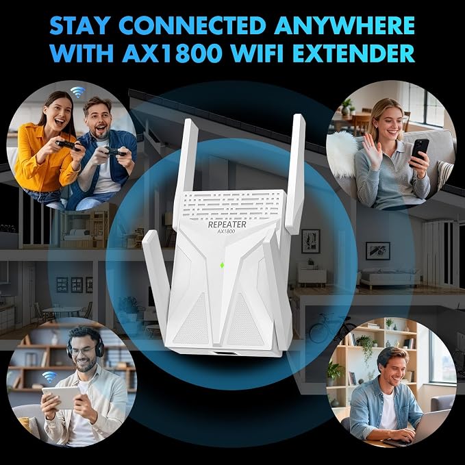 AX1800 WiFi 6 Extender Signal Booster - Image 7