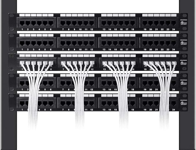 Monoprice Cat6 6in White Component Level Patch Cable UTP 28AWG 550MHz Pure Bare - Image 6