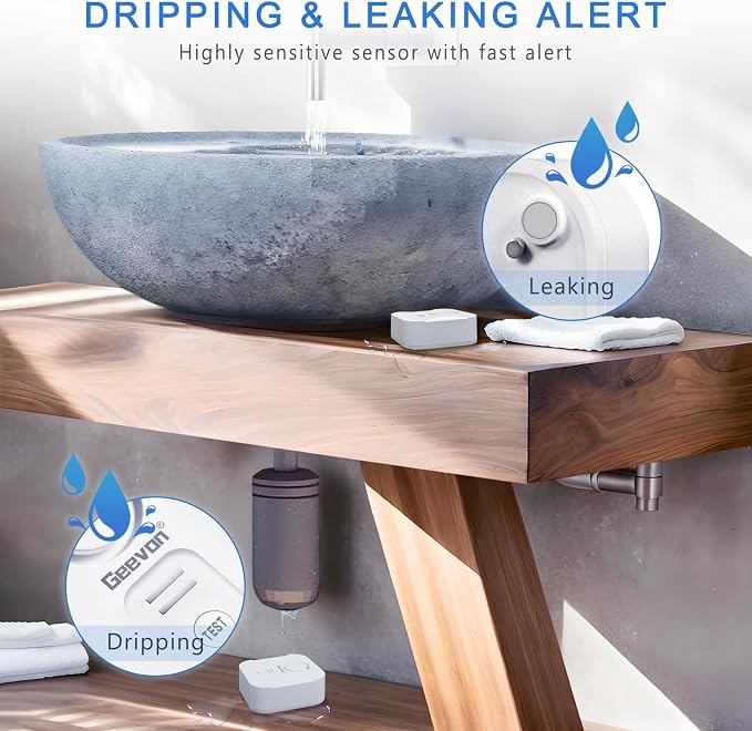 Geevon 3 Pack Water Leak Detectors - Image 2