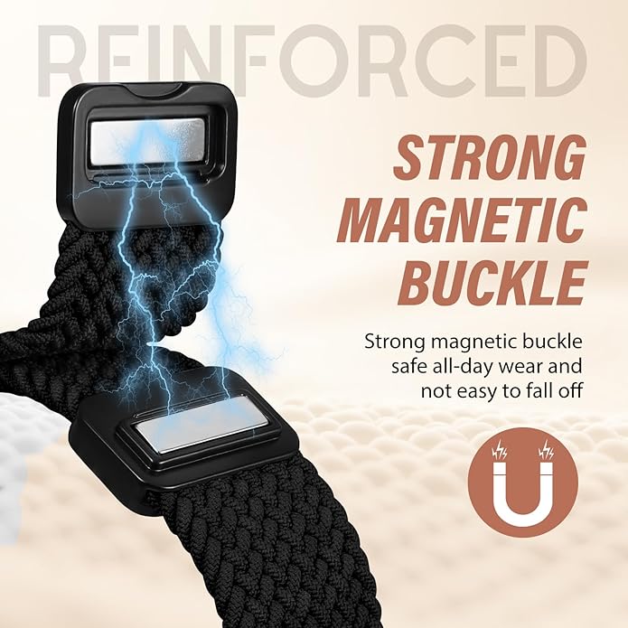 TOYOUTHS Braided Magnetic Band Compatible - Image 2