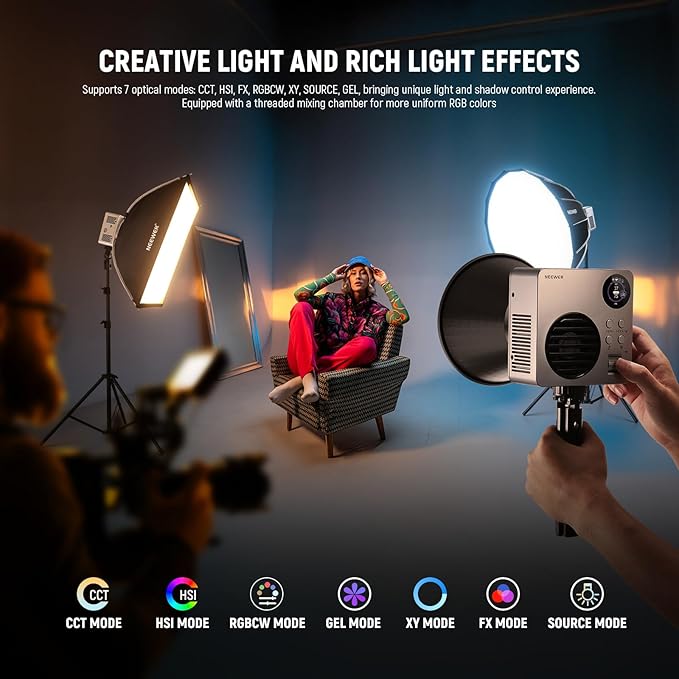 NEEWER HB80C RGBWW LED Video Light - Image 3