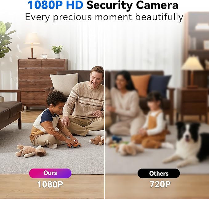 1080P HD Wireless Camera Smoke Detector - Image 3