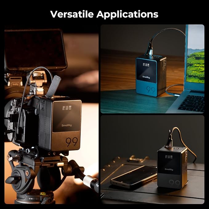 SMALLRIG V Mount Battery VB99, 99Wh / 6800mAh V Lock Battery - Image 8