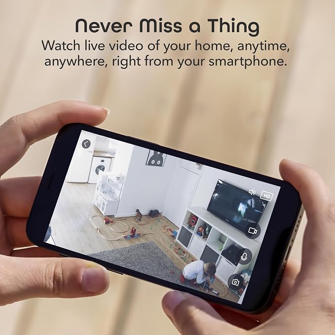 Geeni Look 1080p Indoor Security Camera – 2-Pack Full HD WiFi Indoor Camera - Image 3
