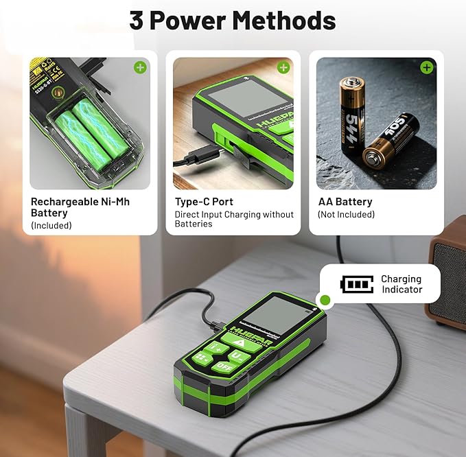 395FT Bluetooth Green Laser Measuring Tool - Image 8