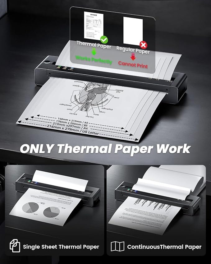 TATTMUSE Portable Printer Wireless - Image 6