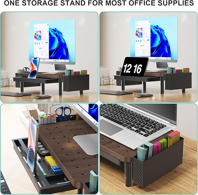 WALI Plastic Computer Monitor Stand - Image 4