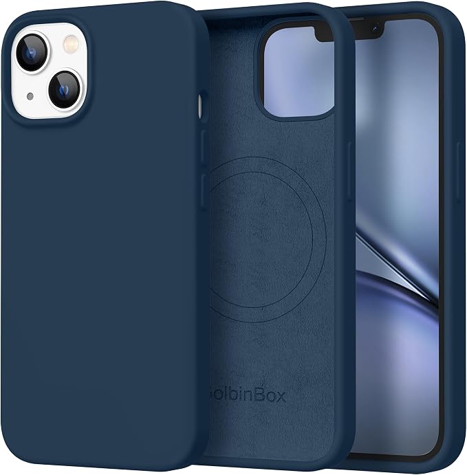 GolbinBox Magnetic for iPhone 13 Case & iPhone 14 Case, Compatible by GolbinBox