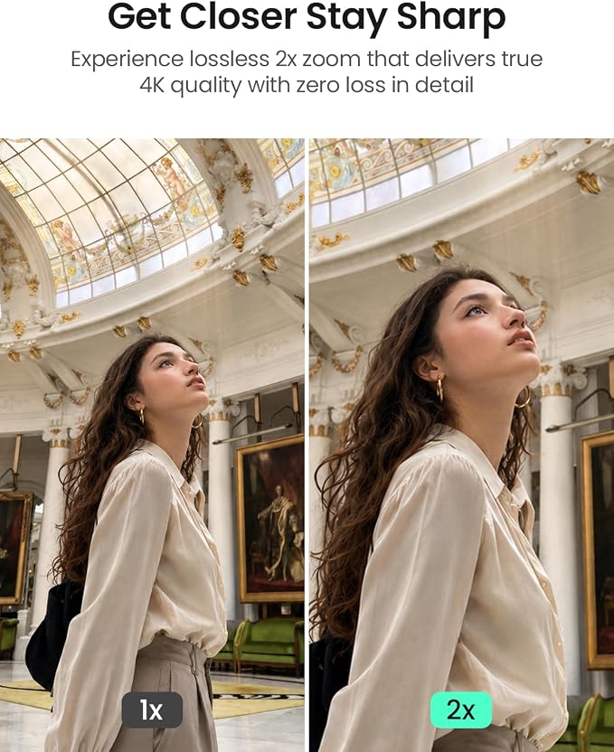 Xtra Muse with Mini Tripod Combo, Vlogging Camera with 1'' CMOS & 4K/120fps - Image 3