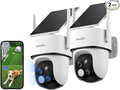 wansview Security Cameras Wireless Outdoor-2K Dual Lens Home Security Cameras by Wansview