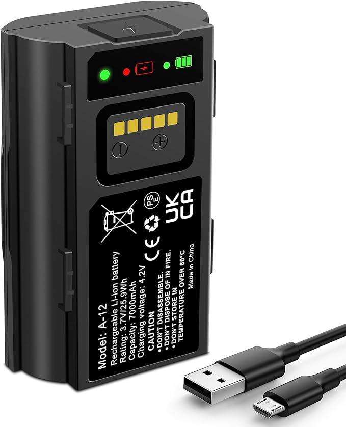 A-12 Upgraded Battery Compatible by DFTIM