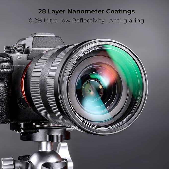 K&F CONCEPT 67mm Magnetic MC UV Lens Protection Filter + Lens Filter Cap - Image 5