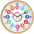 Roymnie Wall Clock Battery Operated 14 Inch Silent Non Ticking Large Teaching by Unknown