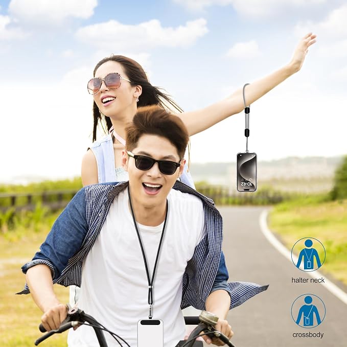 takyu Phone Lanyard, 2 Pack Adjustable Cell Phone Lanyard Crossbody Neck Strap - Image 8